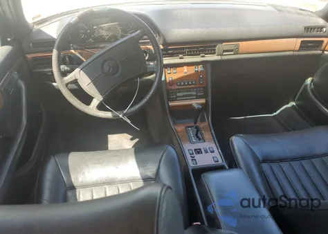 1986 Mercedes-Benz 420 Sel из США, поврежденный, VIN WDBCA35D2GA246302